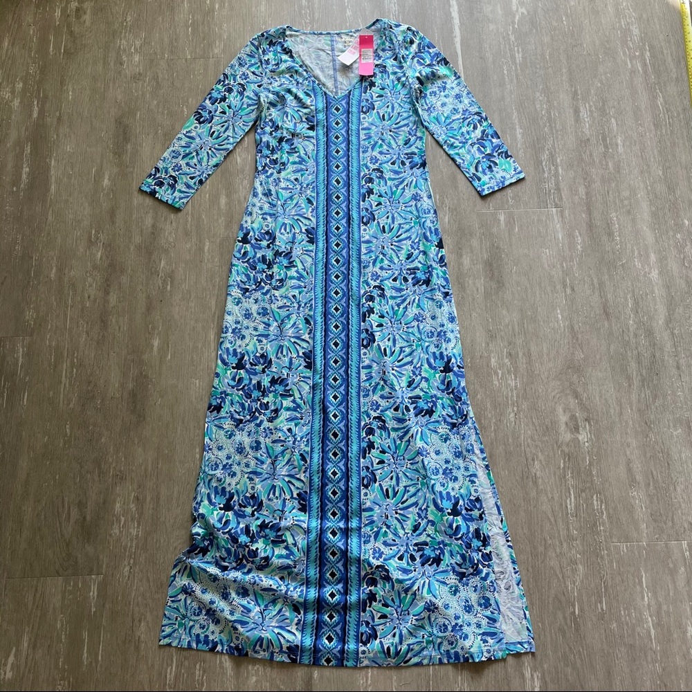 Lilly Pulitzer Anissa Maxi Dress -  Iris Blue